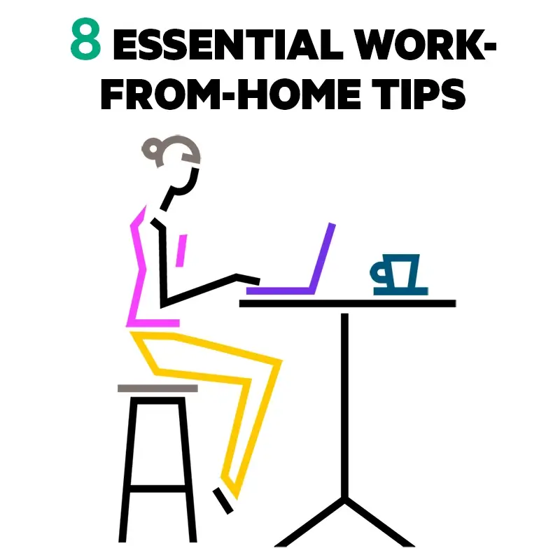 8 tips to keep your career on track while working from home
