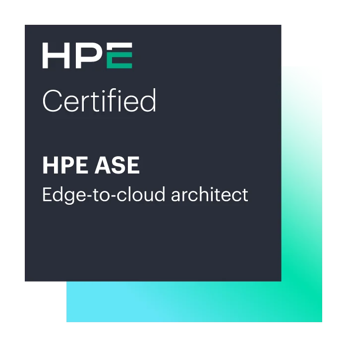 HPE ASE – Edge-to-cloud architect