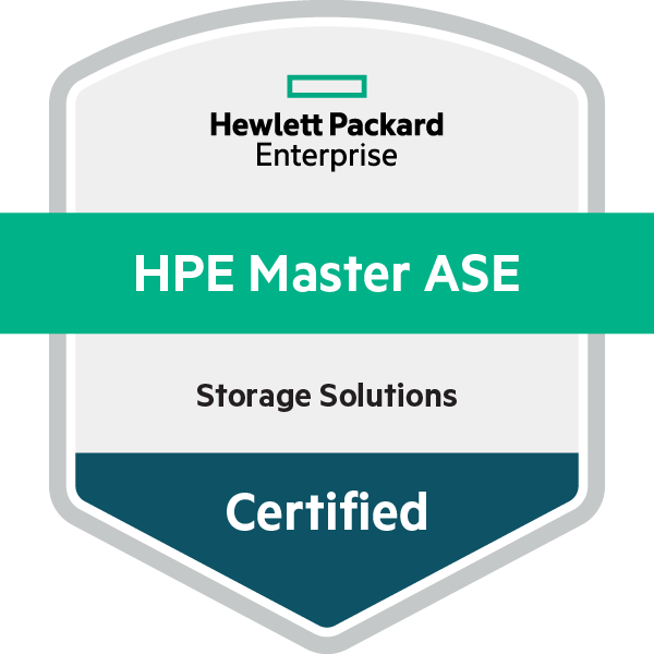 HPE Master ASE<br>Storage Solutions
