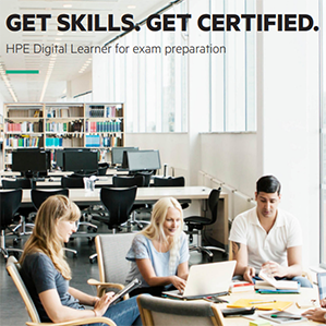 Brochure: HPE Digital Learner offers training for more than 75 industry certification exams