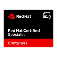Red Hat Certified Specialist in Containers